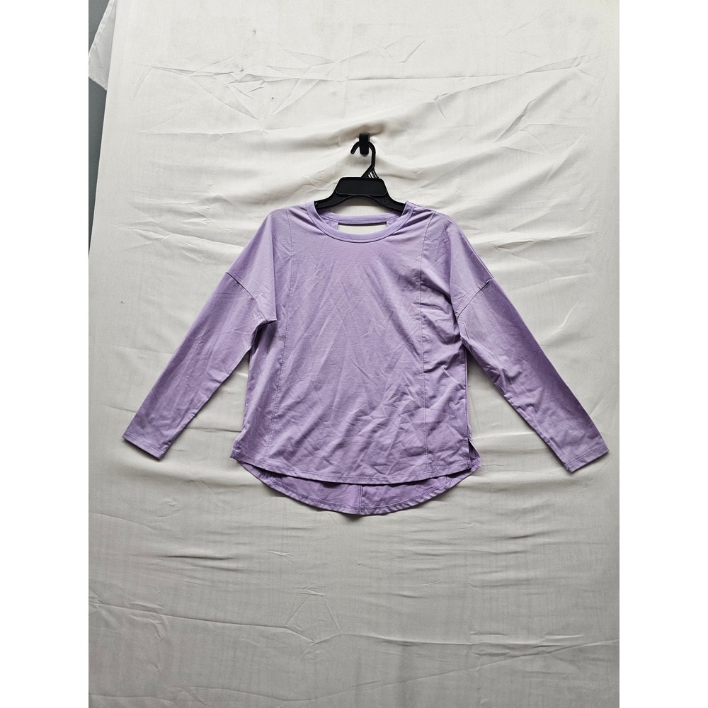 All in Motion Womens Cutout Long Sleeve Top Polyester Blend Workout Size XS